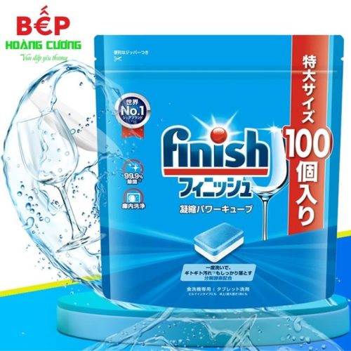 Viên Rửa chén Finish Nội Địa Nhật 100 viên