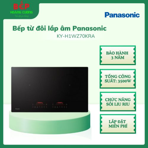 Bếp từ Panasonic KY-H1WZ70KRA, Công suất 3500W, Bảo hành 3 năm