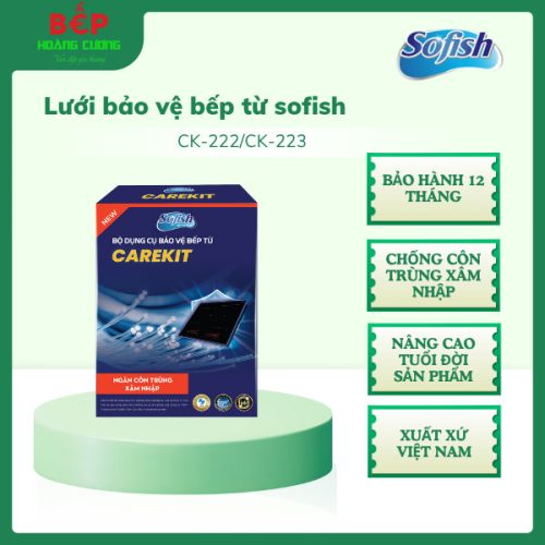 Sofish CK-222 Carekit Lưới Bảo Vệ Bếp Từ Và Hồng Ngoại – Ngăn Gián, Chuột, Bụi - Giữ Bếp Sạch