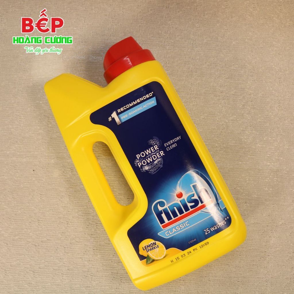 Finish Classic Can 1kg hương Chanh – Bột rửa chén máy – Can tiện dụng – Không để lại mùi – Giá tốt mỗi ngày 5 Finish Classic Can 1kg hương Chanh – Bột rửa chén máy – Can tiện dụng – Không để lại mùi – Giá tốt mỗi ngày - Ảnh 3