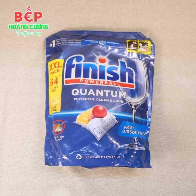 Finish Viên Rửa Bát Quantum All in One Túi 64 Viên Chanh – Hàng Chính Hãng, Giao Nhanh, Đảm Bảo 4 Finish Viên Rửa Bát Quantum All in One Túi 64 Viên Chanh – Hàng Chính Hãng, Giao Nhanh, Đảm Bảo - Ảnh 2