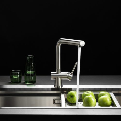 Malloca Vòi Rửa Chén K103-SS – Dây Rút Tiện Lợi - Hai đường nước nóng/ lạnh – Chất Liệu Inox 304 13 vn 11134207 820l4 mf0uwisrb7yk00