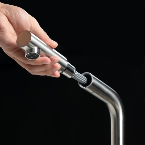 Malloca Vòi Rửa Chén K103-SS – Dây Rút Tiện Lợi - Hai đường nước nóng/ lạnh – Chất Liệu Inox 304 15 vn 11134207 820l4 mf0uwisy6fwv4b