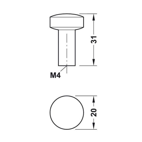 Hafele Quả Nắm Tủ H1340 110.35.771 – Màu Trắng Mờ Thanh Lịch – Thiết Kế Tối Giản – Hàng Chính Hãng 17 vn 11134207 820l4 mfbwrsjuvle495