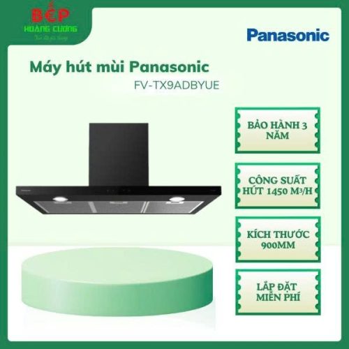 Máy hút mùi Panasonic chữ T FV-TX9ADBYUE, Công suất hút Tối đa 1450 m³/h