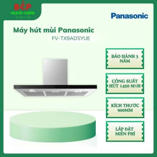 Máy hút mùi Panasonic FV-TX9ADSYUE - Gắn tường chữ T - Công suất 800 m³/h