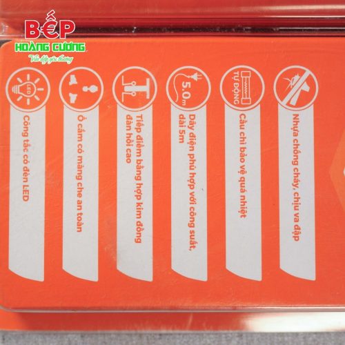 Ổ cắm có dây Nanoco NES3320-5, Nhựa ABS chống cháy, Dây dài 5m 14 vn 11134207 820l4 mghdhzog06bzdd