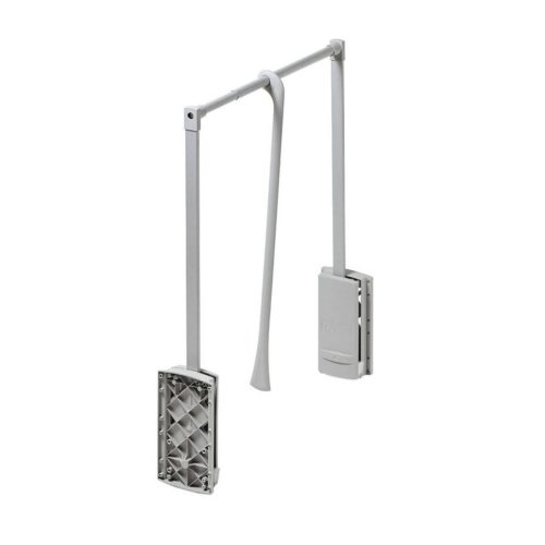 Hafele 805.11.753 Tay nâng hạ móc áo tủ quần áo rộng 450mm - 650mm Màu Trắng - Hoạt động giảm chấn 11 vn 11134275 7ras8 mbuxrpsvziz9ef