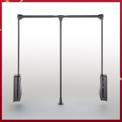 Hafele 805.11.753 Tay nâng hạ móc áo tủ quần áo rộng 450mm - 650mm Màu Trắng - Hoạt động giảm chấn 10 vn 11134275 7ras8 mbuxrptg2xg599