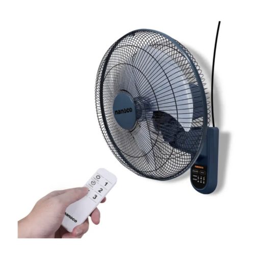 Quạt treo tường điều khiển từ xa Nanoco NWF1612RC-CB Màu xanh coban 8 vn 11134275 7ras8 mc1g5ne5v8ume6