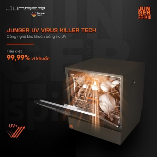 Máy rửa bát Junger Leopard DWJ-133-MS, Sấy Khô Tuyệt Đối, Tiệt trùng bằng tia UV 16 vn 11134275 7ras8 mdjr7ml9rru94e