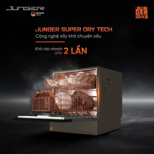 Máy rửa bát Junger Leopard DWJ-133-MS, Sấy Khô Tuyệt Đối, Tiệt trùng bằng tia UV 14 vn 11134275 7ras8 mdjr7ml9um6dc6
