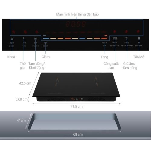 HAWONKOO CEH-211-II – Bếp Từ Đôi Inverter – Slider Control – An Toàn Chống Quá Nhiệt 16 vn 11134275 7ras8 mdmzsu3vxcx890