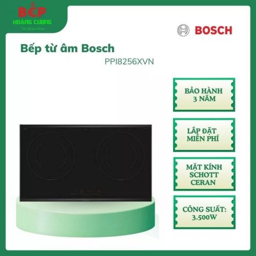 Bếp Từ Bosch PPI8256XVN – Lắp Âm