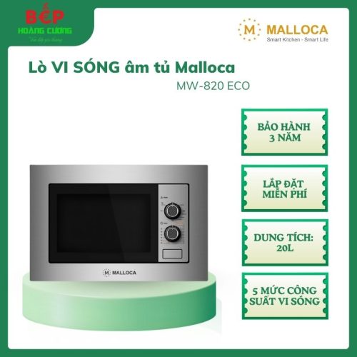 Lò vi sóng âm tủ Malloca MW-820 ECO
